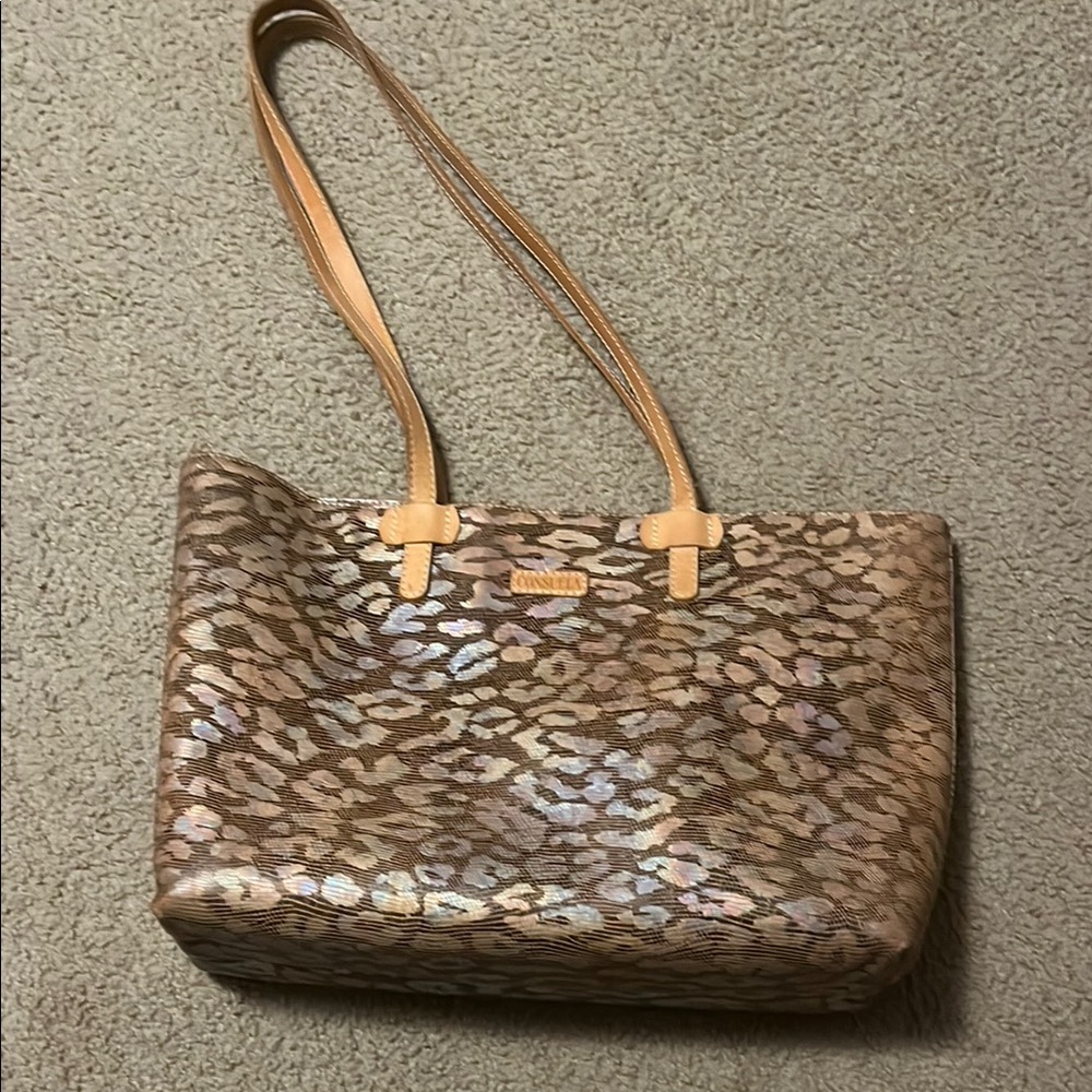 Leopard Print Consuela tote